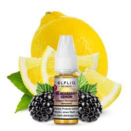 ELFBAR ELFLIQ Blackberry Lemon Nikotinsalz Liquid 20 mg/ml Nikotin